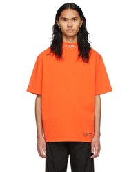 Heron Preston Orange Ctnmb Turtleneck T Shirt