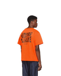 Misbhv Orange Hardcore Pleasure T Shirt