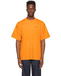Nike Orange Kim Jones Edition Logo T Shirt