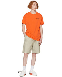 Off-White Orange Logo T Shirt