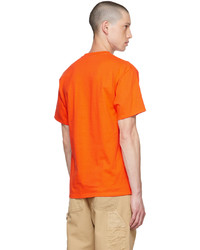 Cowgirl Blue Co Orange Pocket T Shirt
