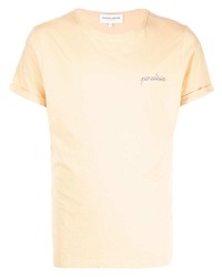 Maison Labiche Paradise Slogan Print T Shirt