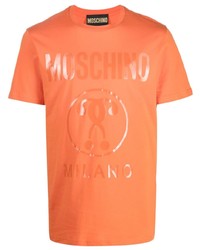 Moschino Signature Double Question Mark Logo T Shirt