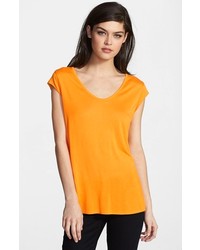 Trouve Luxe Tee Orange Ray X Small