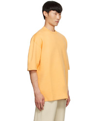 Peter Do Yellow Viscose Sweatshirt