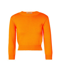 Les Rêveries Neon Open Back Knitted Sweater