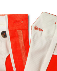 Acne Studios Brady Slim Fit Cotton Blend Suit Trousers