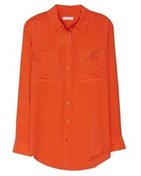 Orange Dress Shirt