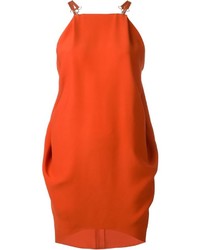 Lanvin Draped Mini Dress