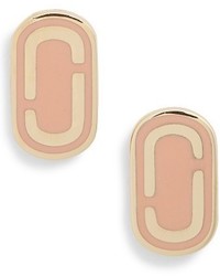 Marc Jacobs Icon Enamel Stud Earrings