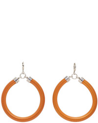 Isabel Marant Orange Tube Earrings