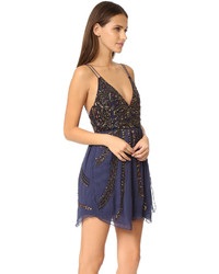 Free People Cassiopeia Embellished Mini Party Dress