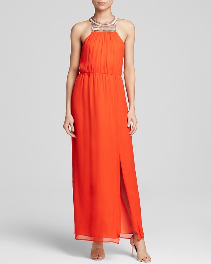 bloomingdales maxi dress