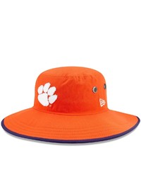 New Era Orange Clemson Tigers Basic Panama Bucket Hat