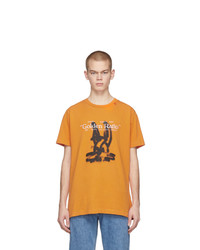 Off-White Orange Cartoon T Shirt