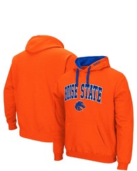 Colosseum Orange Boise State Broncos Arch Logo 20 Pullover Hoodie At Nordstrom