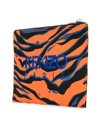 Kenzo Embroidered Tiger Clutch