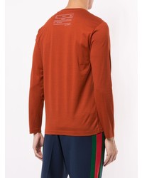 Gieves & Hawkes Travel Patch Long Sleeve Top