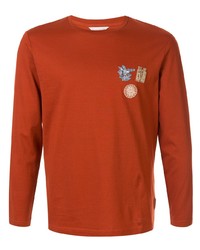 Gieves & Hawkes Travel Patch Long Sleeve Top