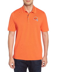 Cutter & Buck Cleveland Browns Advantage Regular Fit Drytec Polo