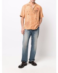 Andersson Bell Embroidered Short Sleeve Shirt