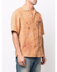 Andersson Bell Embroidered Short Sleeve Shirt