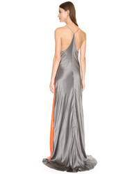 Kaufman Franco Kaufmanfranco Sleeveless Sequin Gown