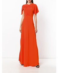 Erika Cavallini Ruched Detail Gown