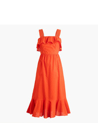Orange Eyelet Dresses for Women | Lookastic