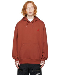 Nike Red Fleece Acg Pullover Hoodie