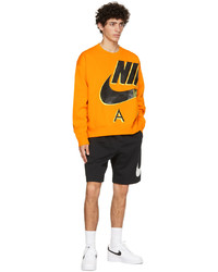 Nike Orange Kim Jones Edition Fleece Crew Nrg Sweatshirt