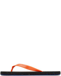 Ps By Paul Smith Orange Dale Sandals