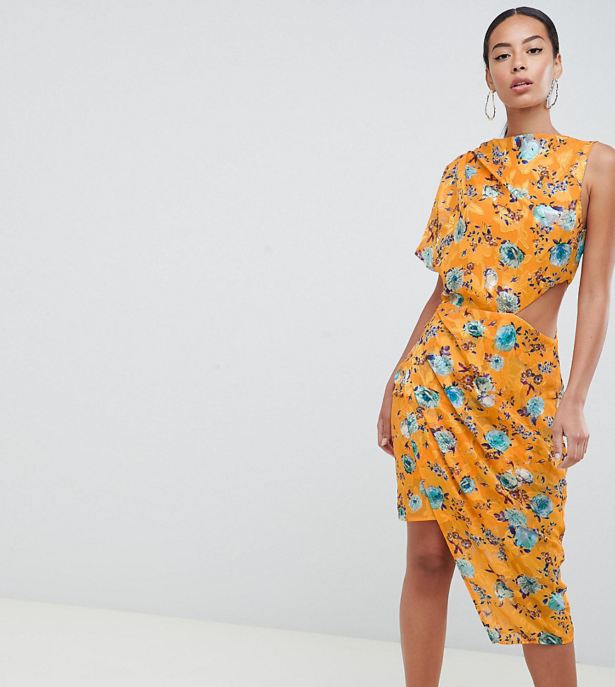 asos jacquard dress