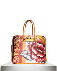 Balenciaga Blanket Square Medium Floral Shoulder Bag