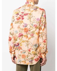 Etro Floral Print Cotton Shirt