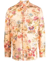 Etro Floral Print Cotton Shirt