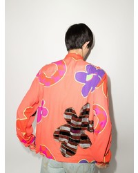 ERL Graphic Print Long Sleeve Shirt