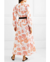 ARIAS Floral Print Cotton Dress