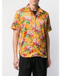 Sss World Corp Hawaiian Floral Print Shirt