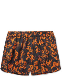 Ami Short Length Floral Print Swim Shorts