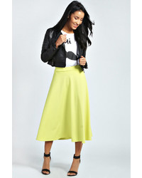 Boohoo Arianna Plain Full Circle Midi Skirt