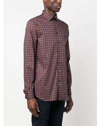 Etro Geometric Pattern Cotton Shirt