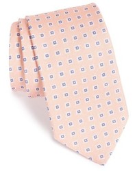 Eton Geometric Cotton Silk Tie