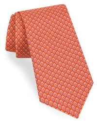 Ted Baker London Geometric Cotton Silk Tie