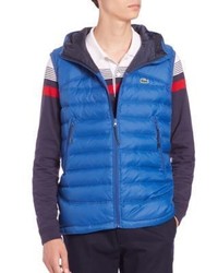 Lacoste Hooded Puffer Vest