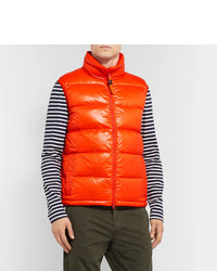 Aspesi Quilted Nylon Ripstop Down Gilet