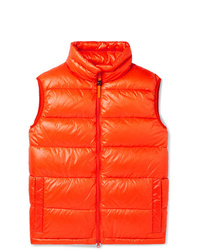 Aspesi Quilted Nylon Ripstop Down Gilet