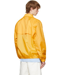 Gucci Yellow Canvas Lightweight Jacket