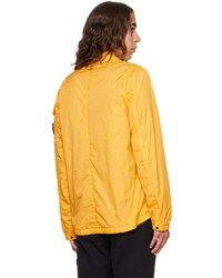 Stone Island Yellow Gart Dyed Crinkle Reps R Ny Jacket