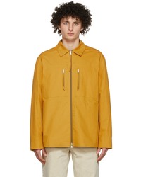 Jil Sander Yellow Organic Cotton Jacket